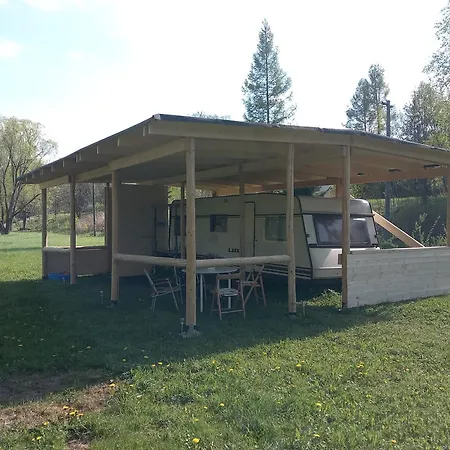 Tente de luxe Zážitkový V Karavanu U Slezské Harty *